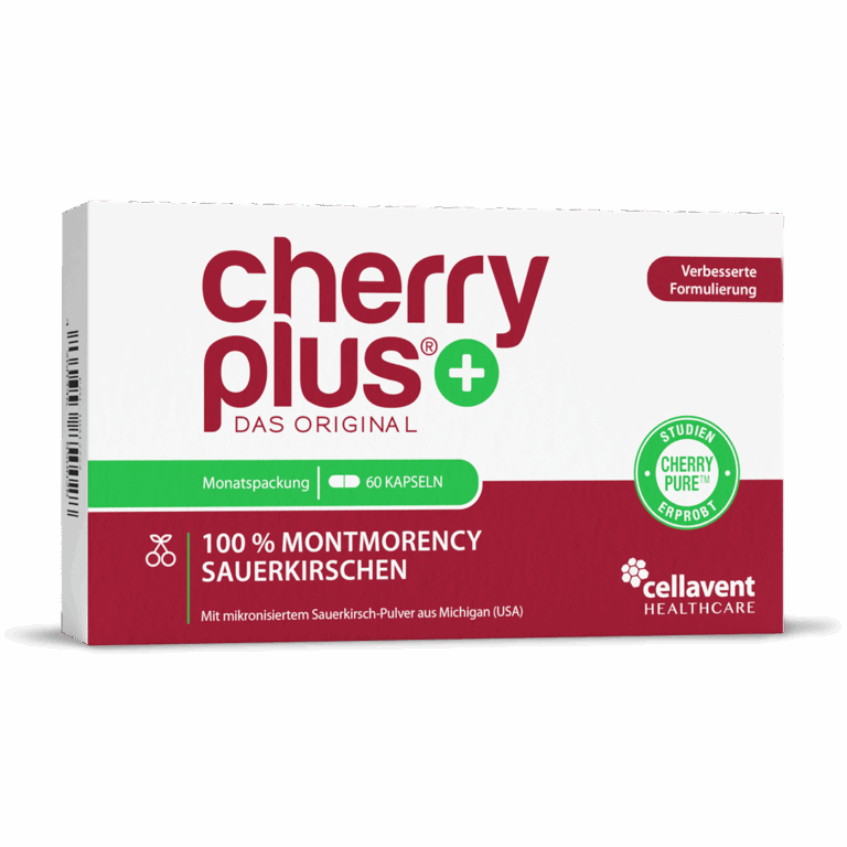 Cherry PLUS Montmorency Sauerkirsche Kapseln, 60 Stück
